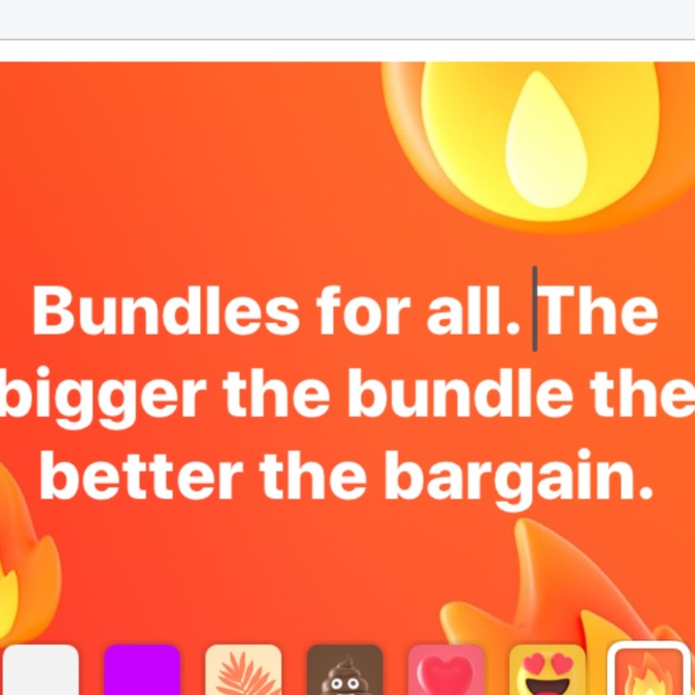 Bundles all around.